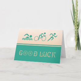 Lycka tilltriathlonsport kort