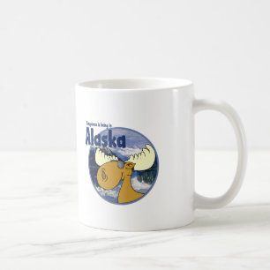 Lyckaälg - Alaska Kaffemugg