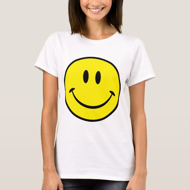 Lyckaansikte Tee Shirt (Framsida)