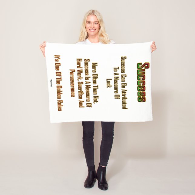 Lyckad Fleecefilt (På plats)