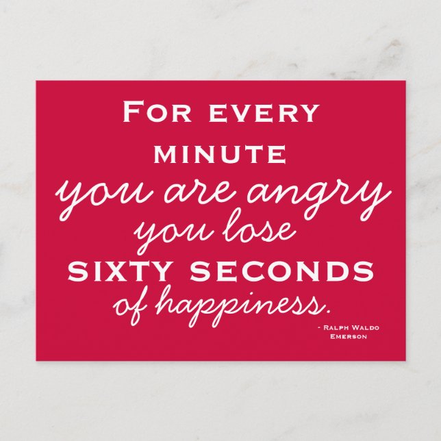 Lyckainspiration - Motivational vykort (Framsida)