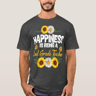 Lyckan är att bli en andra klassens solrosklubb t shirt