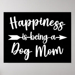 Lyckan är att bli en Hund-munkåpa Älskare Poster