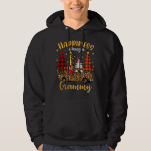 Lyckan är att bli en skurk Julgran Leopard Hoodie