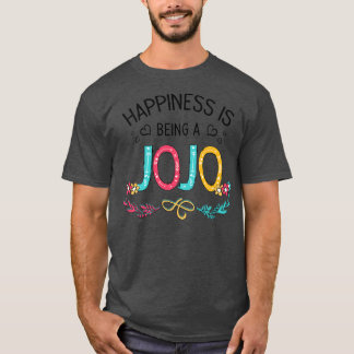 Lyckan är att vara en Jojo Wildblommors Valentines T Shirt