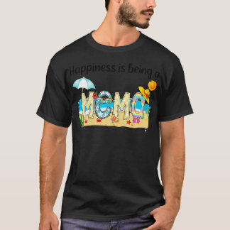 Lyckan är att vara en minnessommarklocka i Lycklig T Shirt