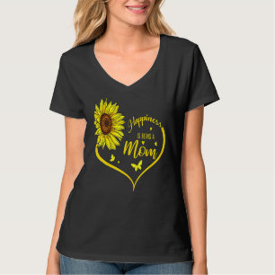 Lyckan är att vara en solros i Mamma T Shirt