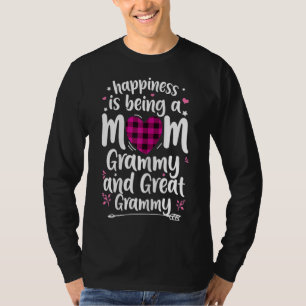 Lyckan är att vara en Underbar kvinnlig Mor i Mamm T Shirt