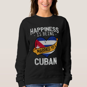 Lyckan Är Att Vara Gift Med En Kubansk Hustru Make T Shirt