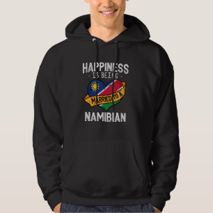Lyckan Är Att Vara Gift Med En Namibisk Hustru Hus Hoodie