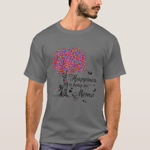 Lyckan är att vara medlem i Cute Mors dag Gif T Shirt