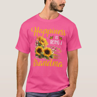 Lyckan är att vara mormor Shirt Solros Älskare T