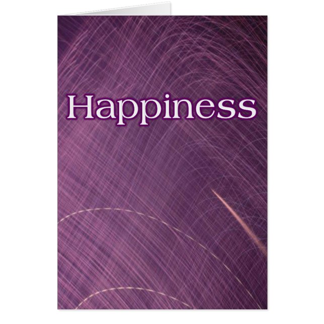 Lyckan är det bäst hälsningskort (Framsidan)
