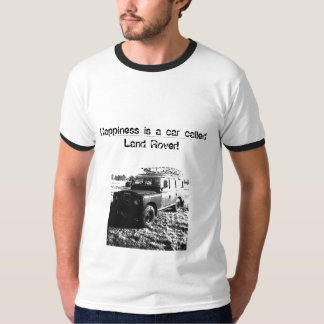Lyckan är en bil som kallas Land Rover! T-skjorta Tröja