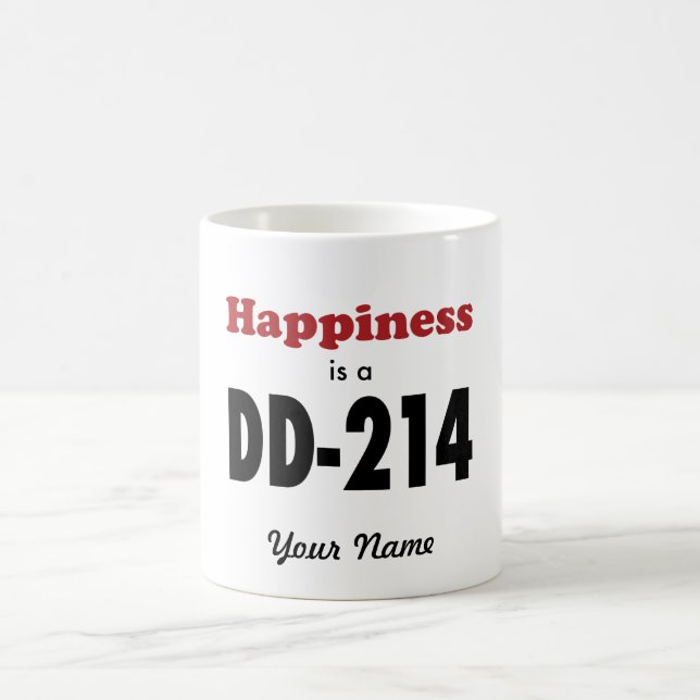 Lyckan är en DD-214 Kaffemugg (Center)