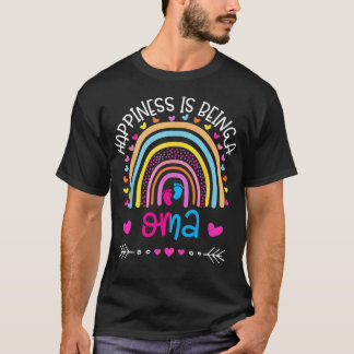 Lyckan är ett omkrets Rainbow mors dag 2022 T Shirt