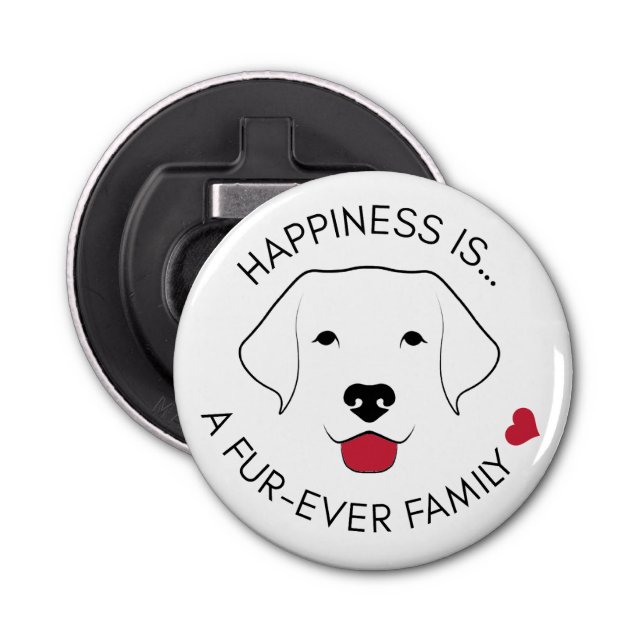 "Lyckan är.." Flaska-öppnare Magnet Flasköppnare (Framsidan)