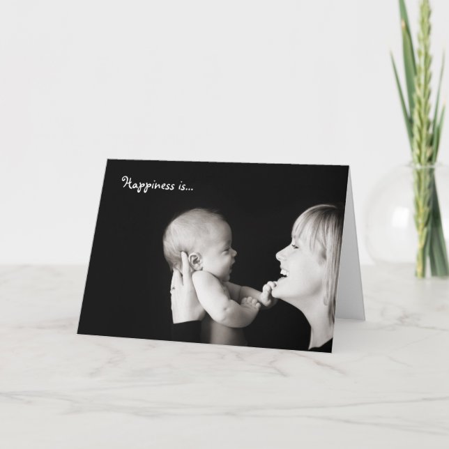 Lyckan är… födelsedagkortet kort (Framsida)