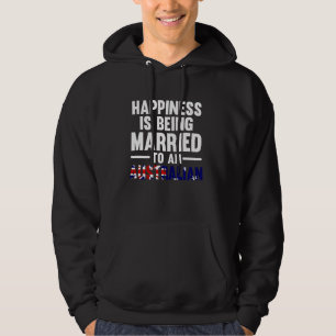 Lyckan är gift med en australisk austral hoodie