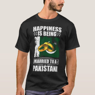 Lyckan är gift med en pakistanier t shirt