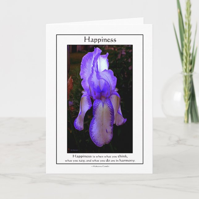 Lyckan är när… kort (Framsida)