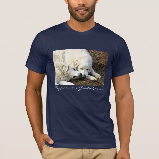 Lyckan är underbara Pyrenees T-shirt (Framsida)