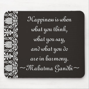 Lyckan Gandhi citerar Mousepad Musmatta