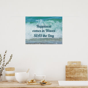 Lyckan kommer i Vinkara hav på dagen Poster