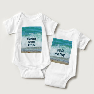 Lyckan kommer i Vinkara hav på dagen T Shirt
