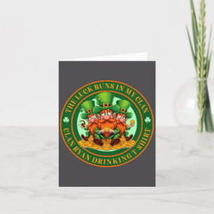 Lyckan Kör I Min Klans Ryan St Patrick’s Day Lon Kort
