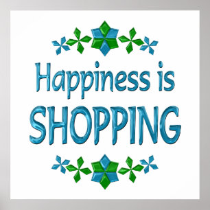 Lyckan shoppar poster