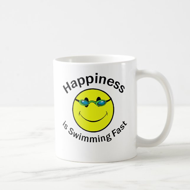 Lyckan simmar fastar kaffemugg (Höger)