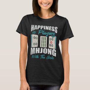 Lyckan spelar Mahjong med flickkyrkorna T Shirt