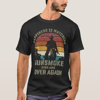 Lyckan tittar på Gunröken om och om igen T Shirt