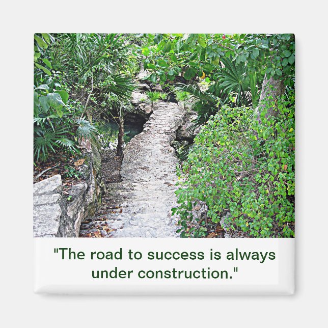 Lyckat Anpassade Magnet (Framsidan)