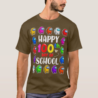 lycklig100dagens skolgård med usforkidsgamelover t shirt