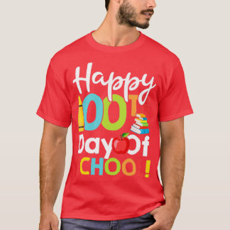 Lycklig 100-årsdagen för lärarskolan eller barnsko t shirt