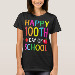 Lycklig 100-årsdagen för lärarskolan eller barnsko t shirt