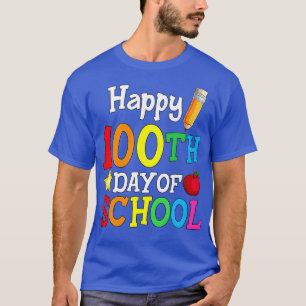Lycklig 100-årsdagen för skola 2 1 t shirt