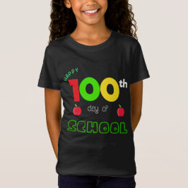 Lycklig 100-årsdagen för skolan t shirt