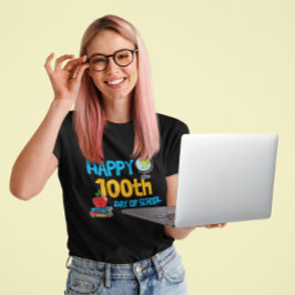 Lycklig 100-årsdagen för skolan t shirt