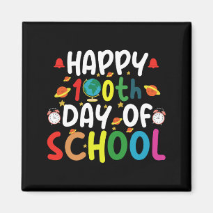 Lycklig 100-årsdagen för skollärare i Student Magnet