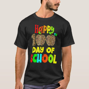 Lycklig 100-årsdagen för skollärare Student Lyckli T Shirt
