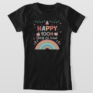 Lycklig 100-årsdagen för skolskjutsarna för Spädba T Shirt