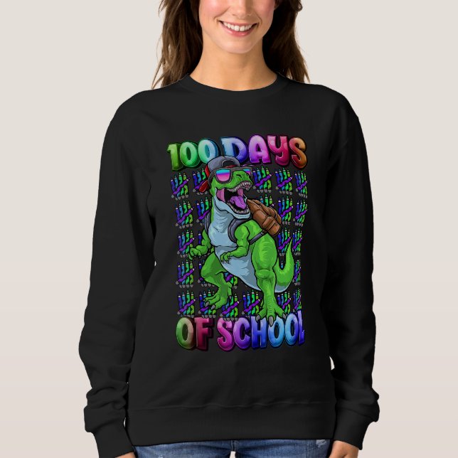 Lycklig 100 dagar för För barn i skolan t Shirt (Framsida)