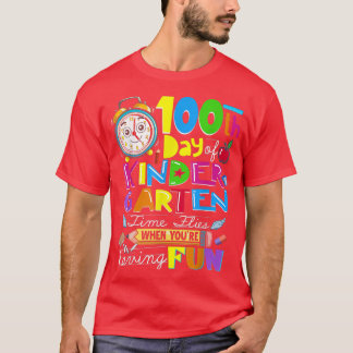 Lycklig 100 dagar för Kindergarten-lärarna Kid T Shirt