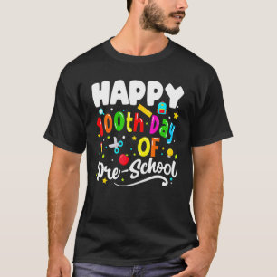 Lycklig 100 dagar för skolförskolelärare, barn G T Shirt