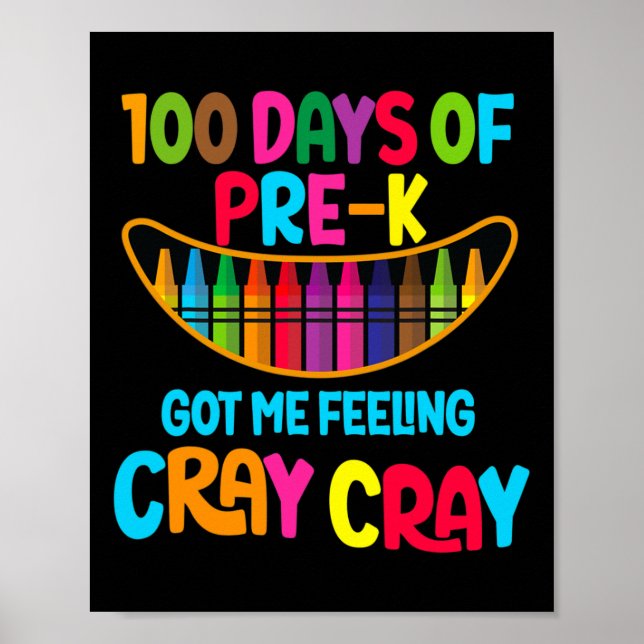 Lycklig 100 dagar före Har me Cray Cray T r in Poster (Framsidan)