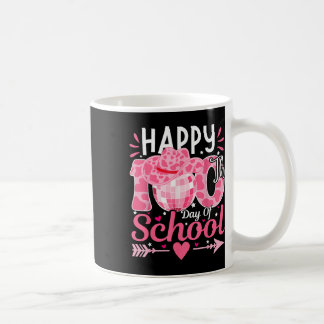 Lycklig 100 dagar med skolflicka 100 Scho-dagen Kaffemugg