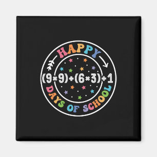 Lycklig 100 dagar skolmatematik 100 dagar magnet